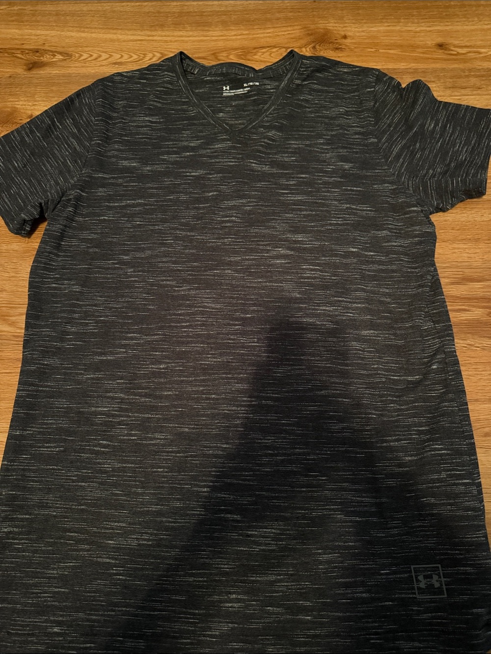 Under Armour Men’s Charcoal Space-Dye V-Neck Performance Tee